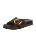 GANT Footwear Leren slippers "Mardale" bruin