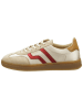 GANT Footwear Leder-Sneakers "Cuzima" in Beige/ Rot