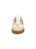 GANT Footwear Leder-Sneakers "Baylle" in Beige/ Weiß/ Rot