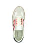 GANT Footwear Leder-Sneakers "Baylle" in Beige/ Weiß/ Rot