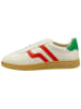 GANT Footwear Leder-Sneakers "Cuzmo" in Creme/ Rot/ Grün