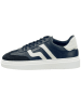 GANT Footwear Leder-Sneakers "Cuzmoon" in Dunkelblau/ Weiß