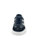 GANT Footwear Leder-Sneakers "Cuzmoon" in Dunkelblau/ Weiß
