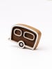 Samimi 2er-Set: Blockdruck-Stempeln ''Caravan'' in Natur/ Weiß - (L)7 x (B)5 cm