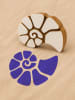 Samimi Blockdruck-Stempel ''Snail'' in Natur/ Weiß - (L)3 x (B)6 cm