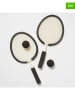 Sunny Life Beachtennisset zwart