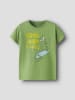 name it 3-delige set: shirts "Karlton" groen/wit/donkerblauw
