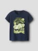 name it 3-delige set: shirts "Karlton" groen/wit/donkerblauw