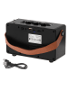 Adler Bluetooth-Radio in Schwarz