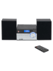 Adler System stereo Bluetooth w kolorze srebrno-czarnym