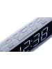Adler Digitaler Radiowecker in Silber
