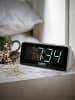 Adler Digitaler Radiowecker in Silber