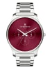 Liebeskind Chronograph in Silber/ Bordeaux