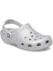 Crocs Crocs "Classic Glitter" in Silber