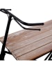 Signes Grimalt Beistelltisch in Schwarz/ Hellbraun - (B)148 x (H)105 x (T)35,5 cm