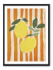 poster lab Ingelijste kunstdruk "Lemons"