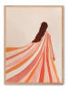 poster lab Druk artystyczny "Stripe dream" w ramce