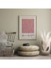 poster lab Ingelijste kunstdruk "Flowers and lines"