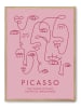poster lab Gerahmter Kunstdruck "Picasso portraits"