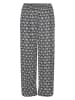 Kaffe Hose in Schwarz/ Weiß