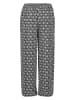 Kaffe Hose in Schwarz/ Weiß