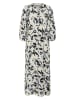 Kaffe Kleid in Beige/ Schwarz