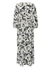 Kaffe Kleid in Beige/ Schwarz