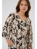 Kaffe Jurk beige/zwart