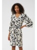 Kaffe Jurk beige/zwart