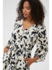 Kaffe Jurk beige/zwart