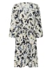 Kaffe Jurk beige/zwart