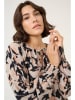 Kaffe Kleid in Beige/ Schwarz