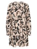 Kaffe Jurk beige/zwart