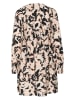 Kaffe Jurk beige/zwart
