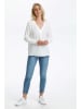 Cream Blouse wit
