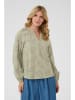 Cream Bluse in Khaki