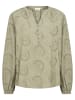 Cream Bluse in Khaki