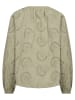 Cream Bluse in Khaki
