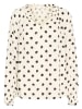Cream Bluse in Creme/ Schwarz