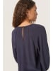 Soaked in Luxury Blouse donkerblauw