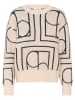 Soaked in Luxury Pullover in Beige/ Anthrazit