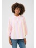 CULTURE Bluse in Rosa/ Gelb/ Weiß