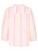 CULTURE Bluse in Rosa/ Gelb/ Weiß