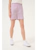 CULTURE Shorts in Rosa/ Hellblau