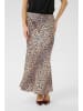 CULTURE Rok beige/lichtbruin/zwart