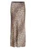 CULTURE Rok beige/lichtbruin/zwart