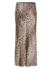 CULTURE Rok beige/lichtbruin/zwart