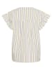 CULTURE Blouse wit/blauw/geel