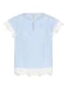 CULTURE Blouse lichtblauw/wit
