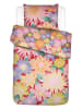 Essenza Beddengoedset "Flower Fling" rood/lichtroze/paars